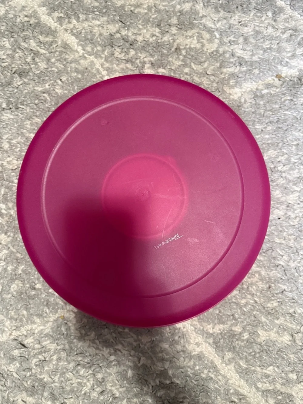 Tupperware Magenta Serving Center Set